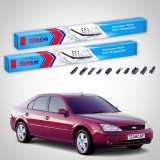 Cumpara ieftin Ștergătoare Ford Mondeo Mk3 Hatchback 2000-2007 | Set Față Flat Premium &ndash; TeamCar&reg;