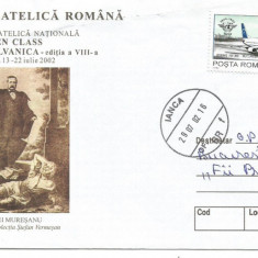 (Z1)plic-( 059/2002)-EXPOZITIA FILATELICA FILEX TRANSSILVANICA