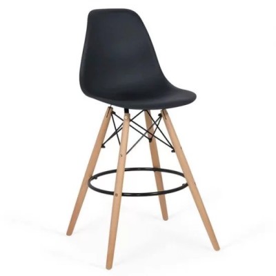 SCAUN DE BAR ABS 139 NEGRU foto