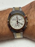 CEAS RADO DIASTAR - Chrono - Tungsten - Ref. 541.0371.3 - 39mm - Anii 90' - Vintage - De colectie - Rar !