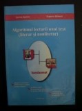 Algoritmul lecturii unui text-Dorina Apetrei,Eugenia Stoleriu
