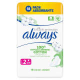 Cumpara ieftin Absorbante Always Naturals Duo, mărimea 2, 18 bucati, P&amp;G