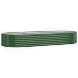 Cumpara ieftin Strat inaltat gradina 249x100x36 cm otel galvanizat