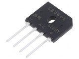 Punte Redresoare Monofazată 800V 6A