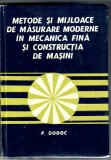 Metode si mijloace de masurare moderne in mecanica fina si constructia de masini