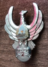 QW9 N5 63 - insigna - militar - aviatie - electrician de bord - clasa 2 - RSR