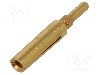 Conector 1 pini, seria {{Serie conector}}, pas pini {{Pas pini}}, FISCHER ELEKTRONIK - SB 5