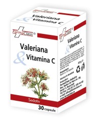 Valeriana si Vitamina C Farma Class 40cps