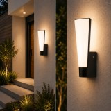 Aplica Exterior LED Homelight 20W 4200K IP44 230x138mm Corp Iluminat Perete Modern Pentru Fatada Terasa Intrare Gradina Eficienta Energetica