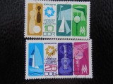 DDR-TARGUL LEIPZIG-SERIE COMPLETA-STAMPILATE, Stampilat