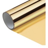 Folie Autoadeziva Pentru Geam cu Protectie Solara UV si Efect de Oglinda, Silver, Calitate Premium, Dimensiune 200 x 60 cm CBD CORAL BEST DEALS 200 cm