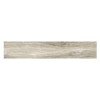 Gresie exterior / interior portelanata Klinker Tramonto, 60 x 11 cm, alba, mata, antiderapanta, imitatie parchet