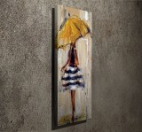 Cumpara ieftin Tablou PC082 Multicolor 30x80x3 cm