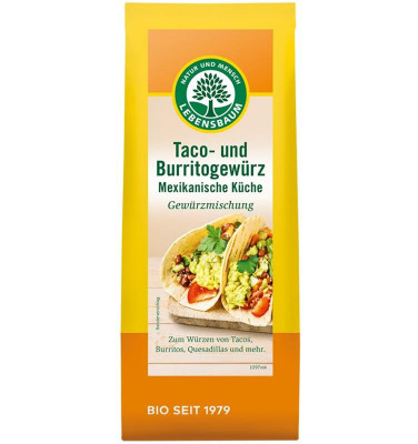 Condiment pentru Taco si Burrito Bio 50 grame Lebensbaum foto