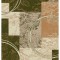 Traversa Covor, Lotos 15001, Verde, Latime 120 cm, Diferite Lungimi, 1800 gr/mp