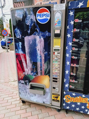 Vending racoritoare cola apa foto