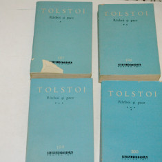 Razboi si pace - Tolstoi - 4 vol. - bpt - 1963