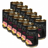 Cumpara ieftin Piper Platinum Pure conservă cu curcan şi cartofi 12 x 400 g