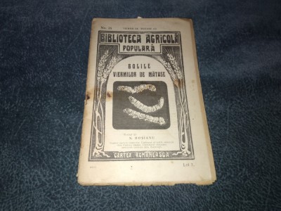 N ROSIANU - BOLILE VIERMILOR DE MATASE foto