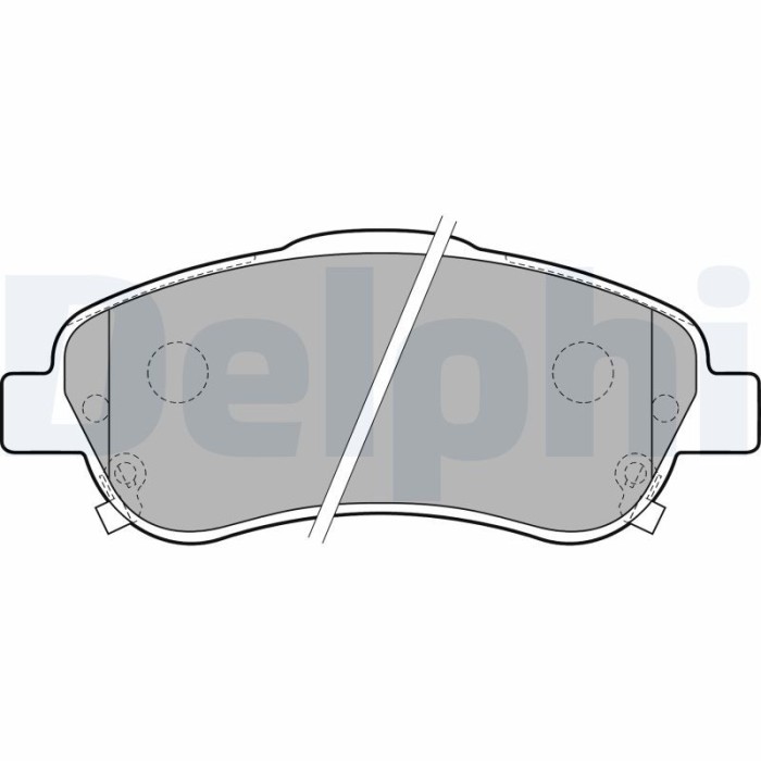 DELPHI LP1786 set placute frana,frana disc