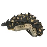 Husa casca 3D Laser-Cut casca High-Cut 8Fields Negru