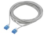 Patch cord U/FTP 6a 3m LSZH gri 32AWG aurit