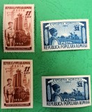 TIMBRE ROMANIA MNH LP276/1951 EXP. TEHNICA INDUSTRIALA SI AGRICOLA -DANT.+NEDANT, Nestampilat