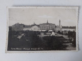 Vedere veche Satu Mare Parcul Carol II, tip fotografie, circulata in august 1940