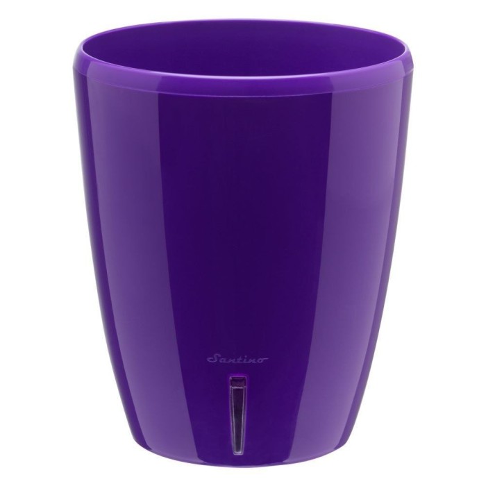 Ghiveci ORHIDEA TWIN 1.3 L, VIOLET, cu auto-udare si fitil