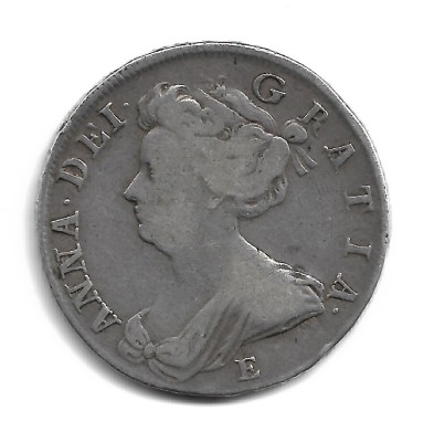 Marea Britanie ANNE HALF CROWN , E, 1708, SEPTIMO foto
