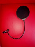 Pop Filter - Filtru Antifonare Microfon Profesional Inregistrari Audio
