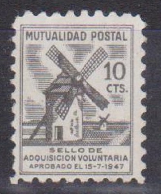 Spania 1947 , Mutualidad Postal foto