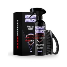 Solutie Curatat Tapiteria si Alcantara cu Perie Inclusa Bass Motor Ultimate Interior, 500ml