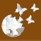 Set Stickere Acril Decorative, Butterfly Flight