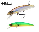 Vobler Raid Japan Level Minnow Quick72, Sukeru Lime Chart, 7.2cm, 5.2g