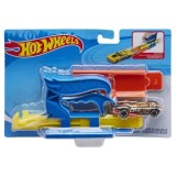 HOT WHEELS SET LANSATOR PORTABIL ALBASTRU SI MASINUTA