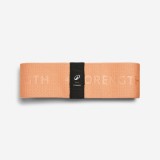 Bandă elastică textilă fitness pentru fesieri rezistență foarte mare Portocaliu, Corength