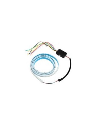 Banda LED Portbagaj 120cm, Functii Multiple, Rosu/Albastru, 12V - Semnalizare, Frana, Pozitie foto