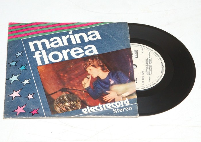 Marina Florea &ndash; Tinerețe Și Dragoste / Să Zbori - disc vinil vinyl mic 7&quot;