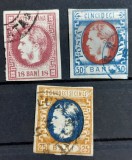 Romania 1868/69 - Lot Carol l cu Favoriti