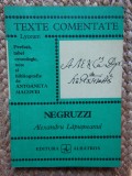 ANTONETA MACOVEI - NEGRUZZI - ALEXANDRU LAPUSNEANUL - TEXTE COMENTATE