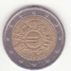 Germania 2 euro 2012 F - Comemorativă 10 ani euro cash., Europa