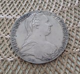 Austria - Thaler SF - Rebatere 1780 - Argint