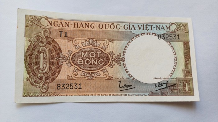 Vietnamul de Sud -1 dong 1964