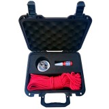 Kit magnet fishing D 75, 200 kg, funie 6 mm, Threadlocker și cutie