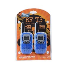 Set 2 Statii Radio Walkie-Talkie 22 canale 3Km Baofeng BF-T3 foto