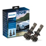 Set 2 LED-uri H7 PHILIPS Ultinon Pro9100 HL - +350% Lumina, 5800K, 5000 Ore