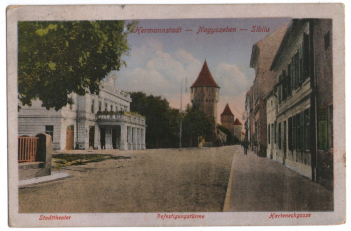 1917 - Sibiu, Teatru National (jud. Sibiu)