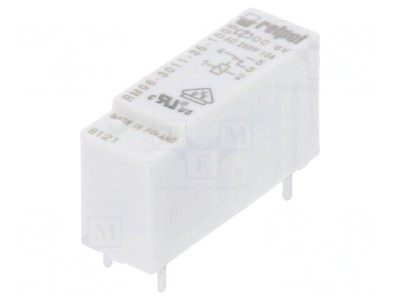 Releu Electromagnetic SPDT 6VDC 8A PCB foto