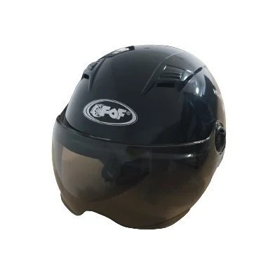 Casca protectie trotineta Negru lucios Marime 59-60 cm foto